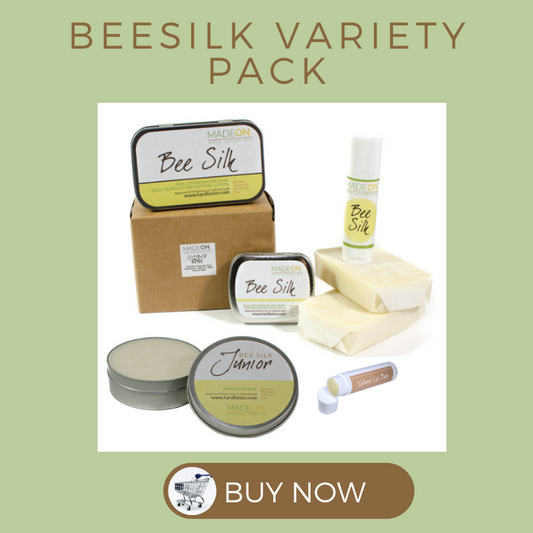 What's the difference between Beesilk lotion bars and Beesilk Jr.?