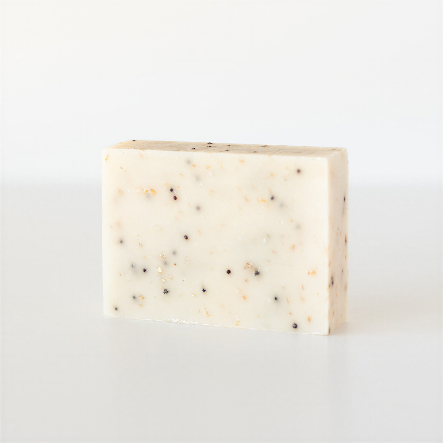 Garden Grit Goat Milk Soap made with poppy seed