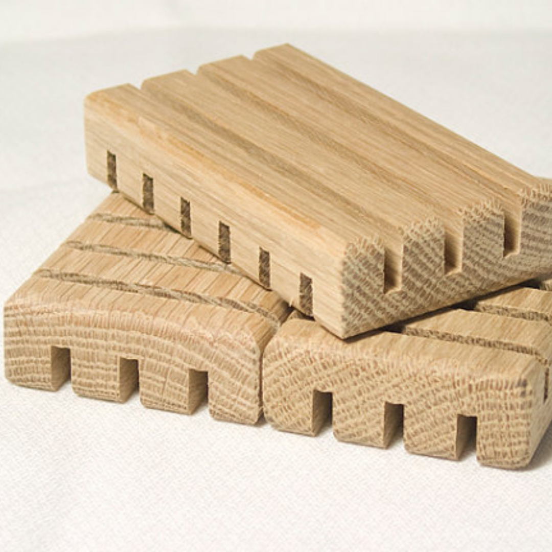 Wood Soap Pallet (set of 2)