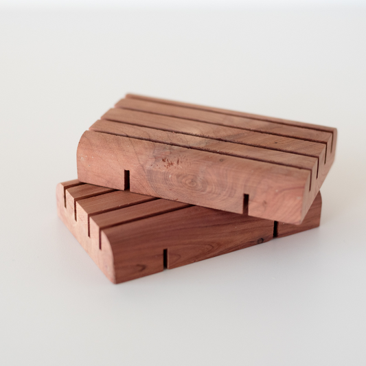 Wood Soap Pallet (set of 2)