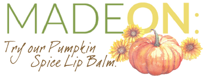 pumpkin spice lip balm logo madeon