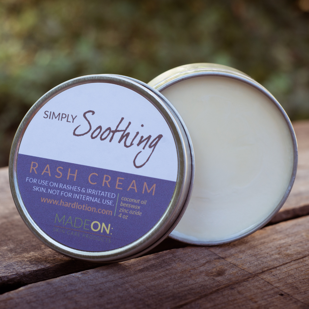 4 oz full size tin of Simply Soothing Rash Cream