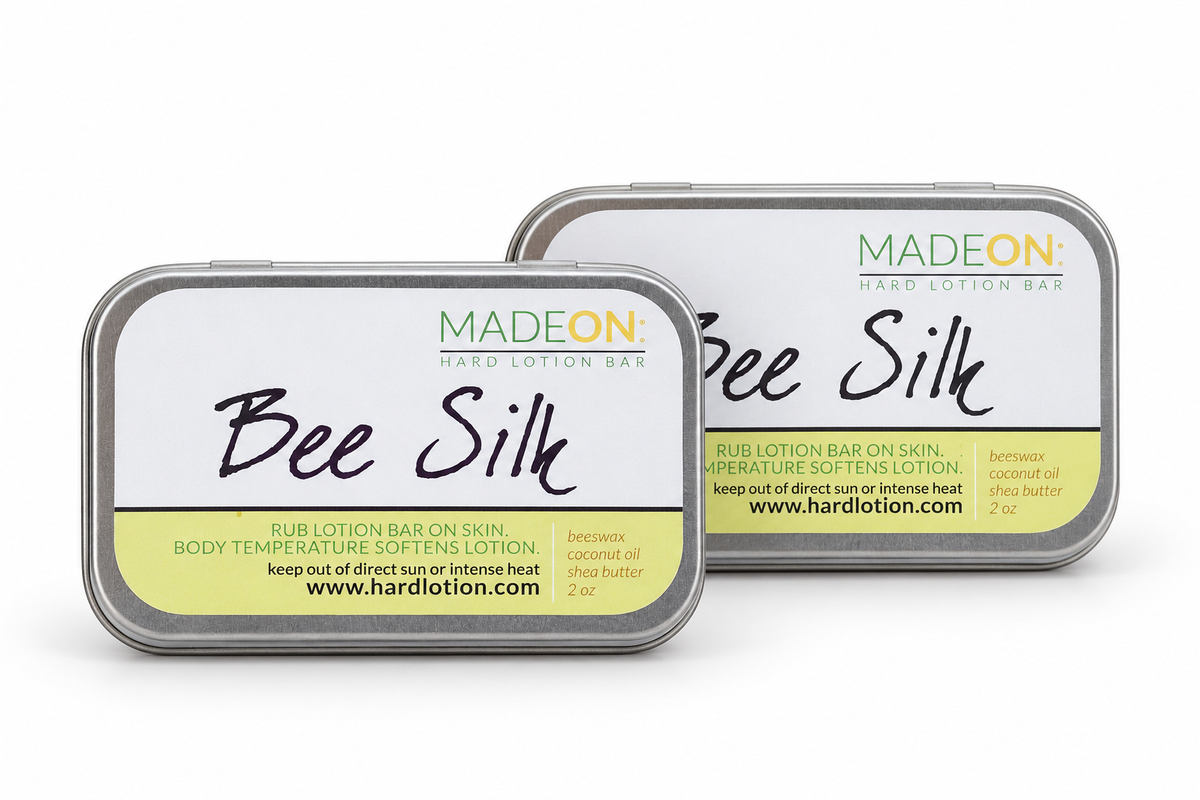 Beesilk Lotion Bar Full Size in Tin