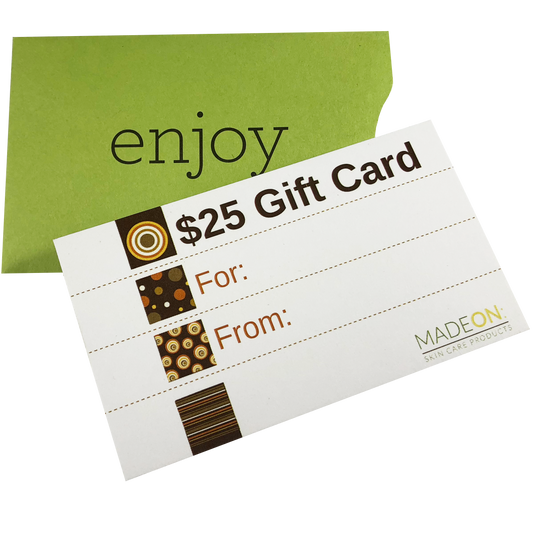 $25 MadeOn Gift Card (physical)